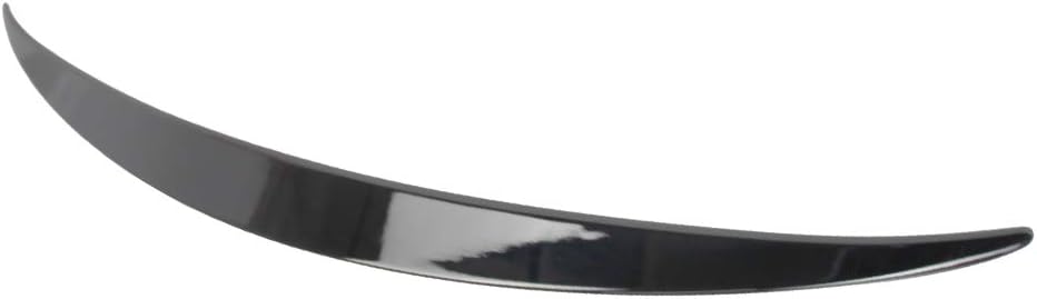 Fit 2017-2023 Benz E Class W213 Trunk Spoiler Pre-Painted #040 | IKON MOTORSPORTS, Factory Style, Painted #040 Black, ABS, Rear Tail Lip Deck Boot Wing