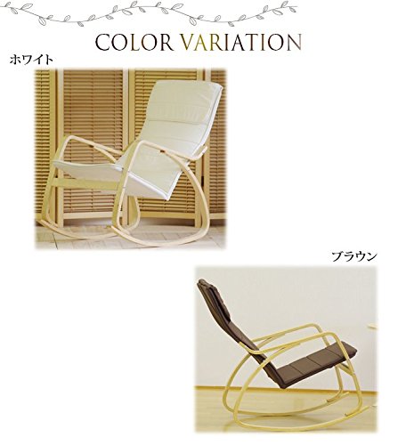 Amazon｜ロッキングチェアー CR-5892 BR ブラウン 幅580×奥行960×高さ