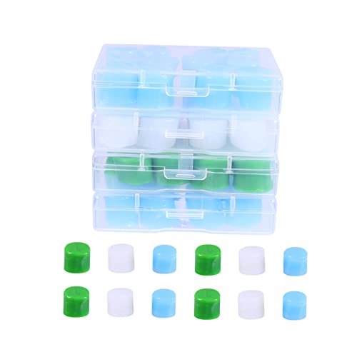 GLEAVI 組防水耳栓 耳塞 学習 睡眠用製 取り外し可能なデザイン 耳を水