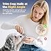 YGGDRA Dog Nail Grinder Upgraded - Professional 2-Speed Super Quiet and Low Vibration Electric Pet Nail Grinder with LED Lights - Painless Paws Grooming & Smoothing for Small to Large Dogs