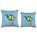 Disney Zootopia 2 Gary De'Snake Big Face Halloween Costume Throw Pillow