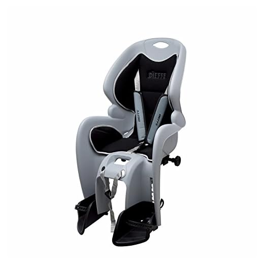 Silleta Silla Portaniño Trasera Niño Bebe Bicicleta Homologada hasta 22 Kg De 6 meses hasta 5 años 6255