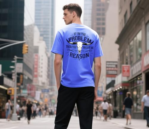 I'm The Problem Shirt If I'm The Problem T Shirt Funny Graphic Tees Short Sleeve Tops3