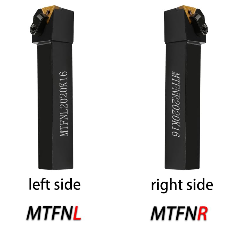 1pc External Turning Tools Holder MTFN MTFNL1616K16 MTFNR2020K16 MTFNR2525M22 3232P16 Lather CNC Machine Bar Cutting Tool(MTFNR3232M16)