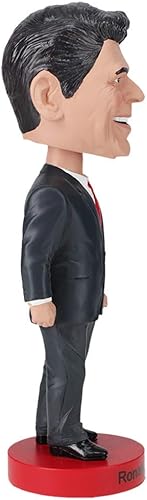 Miniatura 4 de Royal Bobbles Ronald Reagan Bobblehead, figura realista de poliresina premium, número de serie único, detalles exquisitos