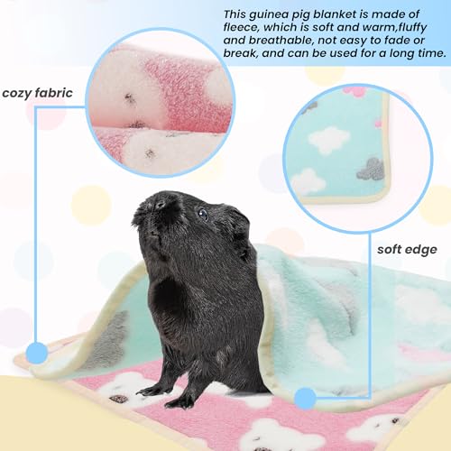 Soft Fleece Bedding Blankets for Small Animals