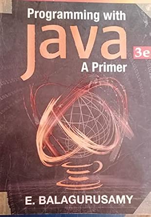 Programming With Java A Primer By E Balagurusamy Second Hand & Used ...