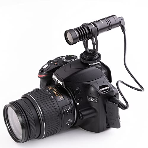 Micrófono de escopeta Nicama SGM8S elimina el ruido ambiental en videocámaras Sony y DSLR 5