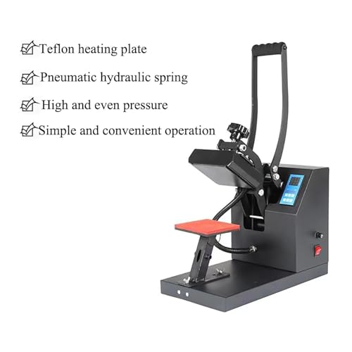 Prensa térmica portátil 15 x 15 cm para ropa miniatura 2