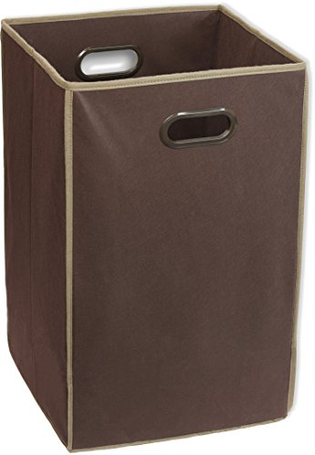 Simplehouseware Foldable Closet Laundry Hamper Basket, Brown #TOP7