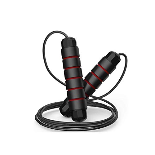 Cuerda de saltar sin cuerda para entrenar sin enredos gracias a sus rodamientos de acero