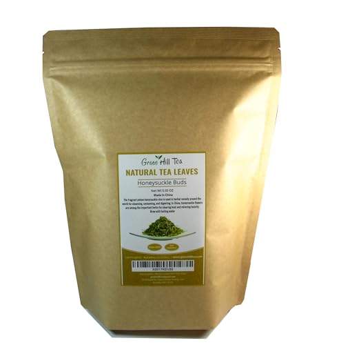 Greenhilltea Traditional Health Herbs, Honey Suckle Dried Herbal Tea Honeysuckle 5 Oz thumb #2