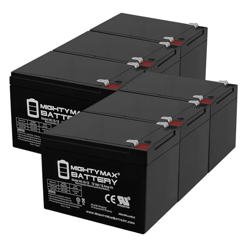 Batería 12V 12AH SLA pack 6 miniatura 1