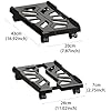 Mobile CPU Stand - Adjustable Bracket: Rolling Caster Wheels, PC Tower Floor Riser, Ventilated Design | Perfect for Computer Workstation, Office Home Setup, Desktop PC Tower Support