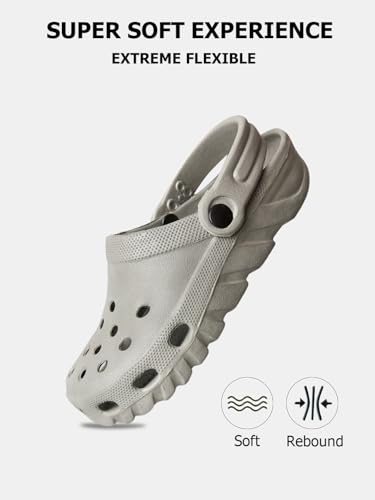 Image of ENDEAVOUR WEAR Men's Super Soft Crocs /Slippers With Soft Cushioned Rubber | Comfortable And Light Weight | Flip Flops