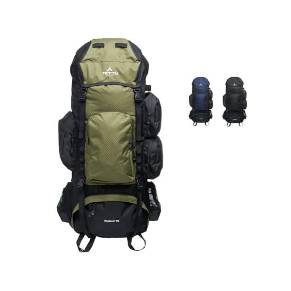 TETON-75L-Explorer-Internal-Frame-Backpack-for-Hiking-Camping-Backpacking-Rain-Cover-Included TETON 75L Explorer Internal Frame Backpack for Hiking, Camping, Backpacking, Rain Cover Included