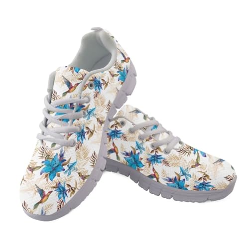 Women's Sneaker Running Shoes Walking Tennis Athletic Lightweight Breathable Mesh Sports Trainer