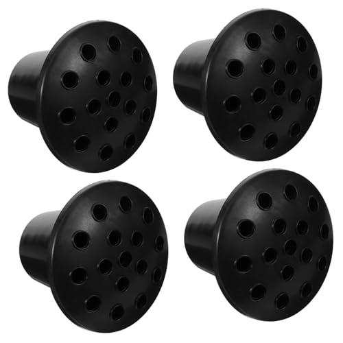 GALPADA 4 pièces Pot Fleur Cimetière Noir Lotus de Pots Funéraires Pratiques Décoratifs pour Tombeaux