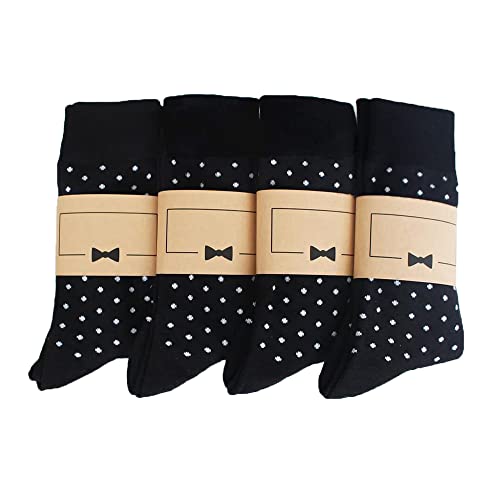 Virmoku Gifts For Men Multipack 4 Socks Dot Socks...