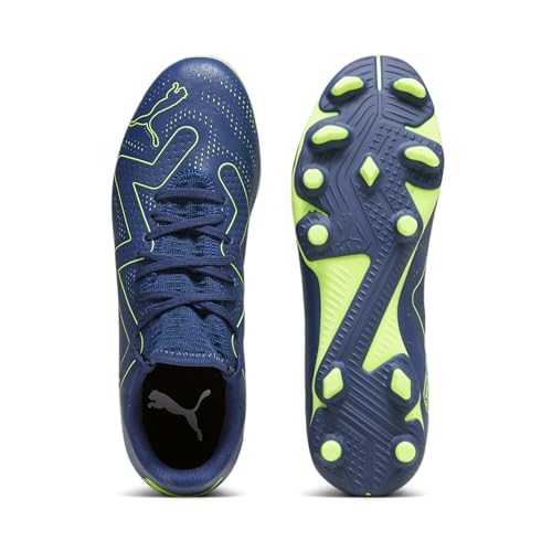 Puma Future Play Fg/Ag Fußballschuh für Herren, Persian Blue Pro Green, 40.5 EU – Ansicht 4
