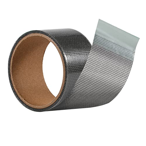 Laoju Window Screen Repair Tape Screen Door Repair Kit Tape Strong Adhesive Waterproof Fiberglass Covering Mesh Tape Patches For Repairing Window Door Screening Tear Holes, 5Cm X 5M #TOP22