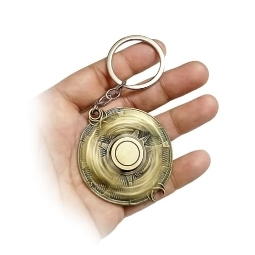 Image of AXE /Knife Keychain - Metal Keychain (MultiColor) Standard Size (SpinnerT001)