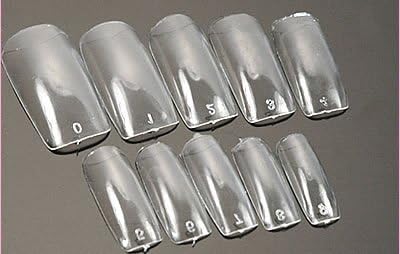500 FULL COVER False Nails, Clear by champper