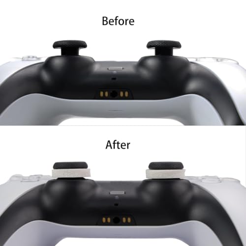 Image of MOLOPPO 6 PCS Precision Rings Kit for PS4, for PS5, for Xbox-Combo A | for PS5 Accessories, for Xbox Accessories, Gaming Controller Enhancer-Black /Purple /White
