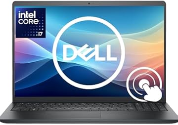 Inspiron 15.6" FHD Touchscreen 2026 Edition Laptop | Latest 13th Gen Intel Core i7-1355U (Up to 5.0GHz) | 32GB RAM | 512GB PCIe SSD | USB-C | HDMI | Windows 11 | Business and Fun Ready