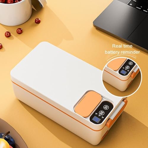 Boîte à déjeuner thermique rechargeable à chauffage rapide sans fil - 3