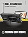 ArmadilloTek Vanguard Case Designed for Samsung Galaxy S20+Plus (2020 Release) Military Grade Full-Body Rugged with Built-in Kickstand - Black