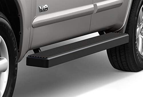 Estribos compatibles Nissan Armada 2004-2016 negro 5 pulg
