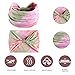 STGDAK Boho Headbands For Women Fashion Stretch Wide Hair Bands Tie Dye Knoted Turban Head Bands Yoga Running Sweatband Elastic Headband Stylish Wrap Headbands Hair Accessories for Teen Girls 4 Pack