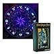 OUDQFCJ Altar Zubehör - Tarot-Tuch aus Samt, Altartuch für Rituale, Esoterik Zubehör, Samttuch für Tarotkarten & Pendel
