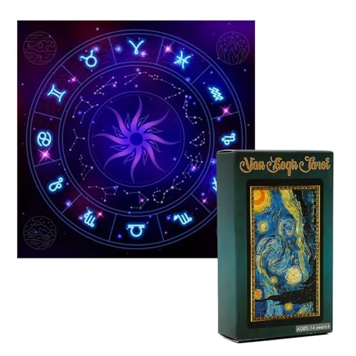 OUDQFCJ Accesorios de Altar - Paño de Tarot de Terciopelo, Tela para Rituales, Accesorios Esotéricos, Mantel de Terciopelo para Cartas de Tarot y Péndulo