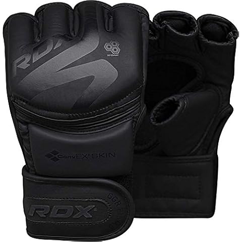 RDX MMA Handschuhe Schwarz Profi Training Cover