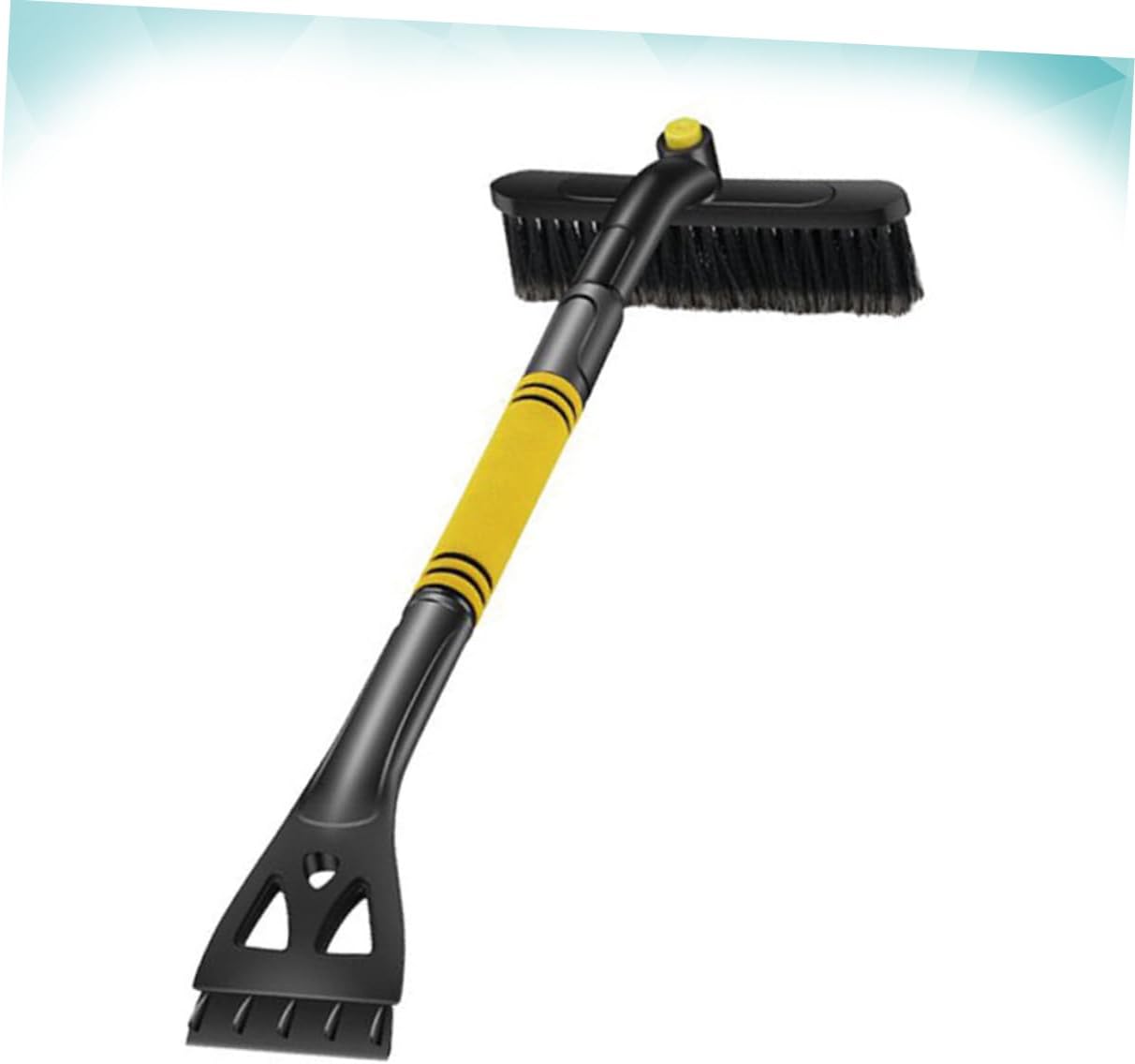 Zerodeko Telescopic Car Snow Shovel Brush Snow Cleaner Ice Scraper Tool Windshield Brush for Car