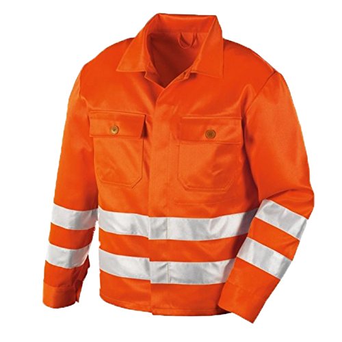 teXXor Warnschutzjacke Rockford Arbeitsjacke mit Reflexstreifen, 58, orange, 4111