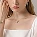 DAUMIER Jade Donut Green Jewelry Set Handmade Necklace Earrings S925 14K Gold Plated Jade Pendant Natural Hetian Jade Drop Jewelry Birthday Gift for Women