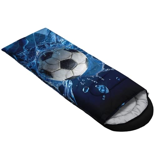 Image of QOOMO Camping Sleeping Bags,3 Season Warm & Cool Weather,Lightweight,Waterproof Sleeping Bags for Adults & Kids,Traveling,and Outdoors,Camping Gear Equipment
