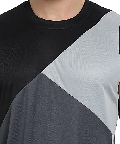 Image of FTX Men's Solid Regular Fit T-Shirt