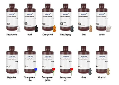 Image of Filamont 14K Pro Resin Precision Perfected, Beyond 10K & 12K Limits, UV-Curing Resin with High Precision and Quick Curing & Excellent Fluidity for LCD 3D Printing (Snow White)