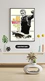 affiche steve mccurry CINEMA SUCCESS STORY Poster BULLITT Steve Mc Queen Affiche film, Vintage, Déco murale (40X60) HQ (sans cadre)