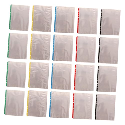 Pochettes de classeur transparentes HOMSFOU x100 pour ranger vos documents