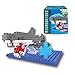 Microbricks - Squalo di Deluxebase. Mini Mattoncini a Incastro Oceano. Puzzle 3D per Bambini semplicissimo da Utilizzare a Tema abitanti dell'Oceano