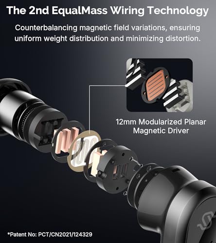 Image of Edifier STAX Spirit S10 True Wireless Planar Magnetic Earbuds with Active Noise Cancellation, Snapdragon Sound, Hi-Res Audio (LDAC LHDC), Bluetooth 5.4, 6 Mics Hi-Fi Calling, Wearing Detection, IP54