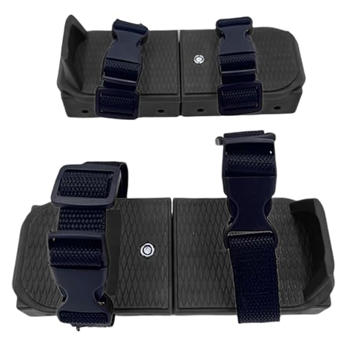 Jorzer 1 Pair Toddler Ice Skates, Adjustable Kids Ice Skates with Strong Belt Buckle for Winter Toddler Beginner Training Aid Shoes, Black Sporting_Goods.-