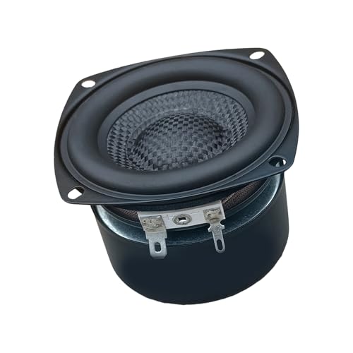 Fitooles Altoparlanti HiFi Subwoofer Quadrati da 3 Pollici Portatile Per Home Theater Facile Impostazioni 86dB Sensibilità 25W 6/8Ohm Altoparlante Forte Horn