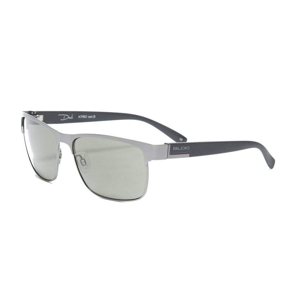 BLOC Navigator F180 Men's Sunglasses with Karbon TXâ„¢ bi-core injected structured frame, Black/Grey, One Size