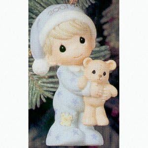 Precious Moments 2001: Baby's First Christmas - Boy